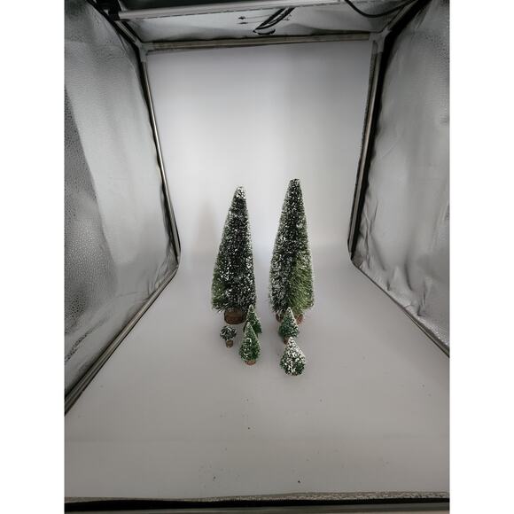 Dept 56 Topiary x 5 plus bonus Topiary not dept 56 - Picture 1 of 5